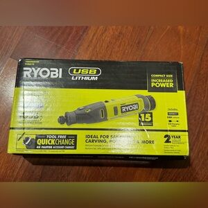Ryobi USB Lithium Tool - Black and Yellow